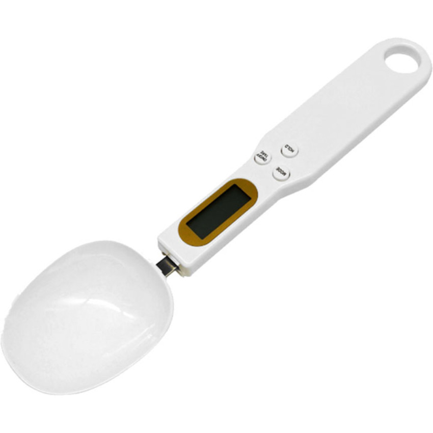 Ψηφιακή Ζυγαριά Κουζίνας Κουτάλι 0.01gr/0.5kg Λευκή TnS 03-950-3634