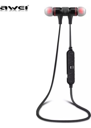 Awei A920BL Sport Bluetooth Magnet Earphone - Color: Black