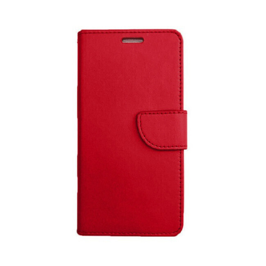 Θήκη Βιβλίο με Κλίπ για Samsung Galaxy S23 - Χρώμα: Κόκκινο