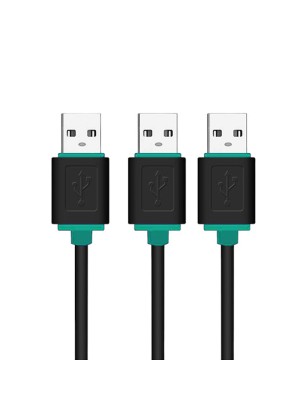 SGL Καλώδιο Μετατροπ΄΄εας USB-A Male σε 2x USB-A Male 0.5m 99013 - Χρώμα: Μαύρο