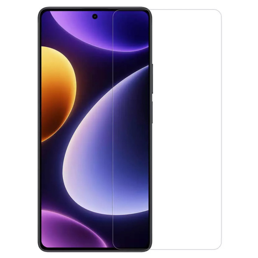 Απλό Τζαμάκι Προστασίας Οθόνης για Xiaomi Poco F5 - Χρώμα: Διάφανο