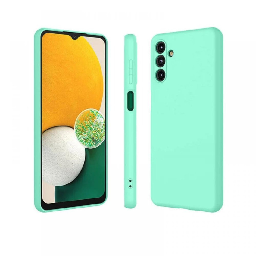 Θήκη Πλάτης Σιλικόνης Soft για Samsung Galaxy M13 - Χρώμα: Τιρκουάζ
