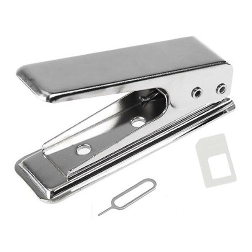 Sim Card Cutter Nano Κόφτης - Χρώμα: Ασημί