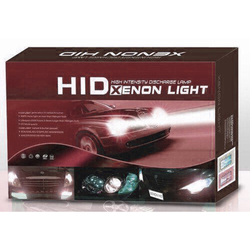 HID Σετ Φωτισμού Xenon Can Bus 55 Watt 12 Volt H7 Slim Ballast 6000k | LK-47393