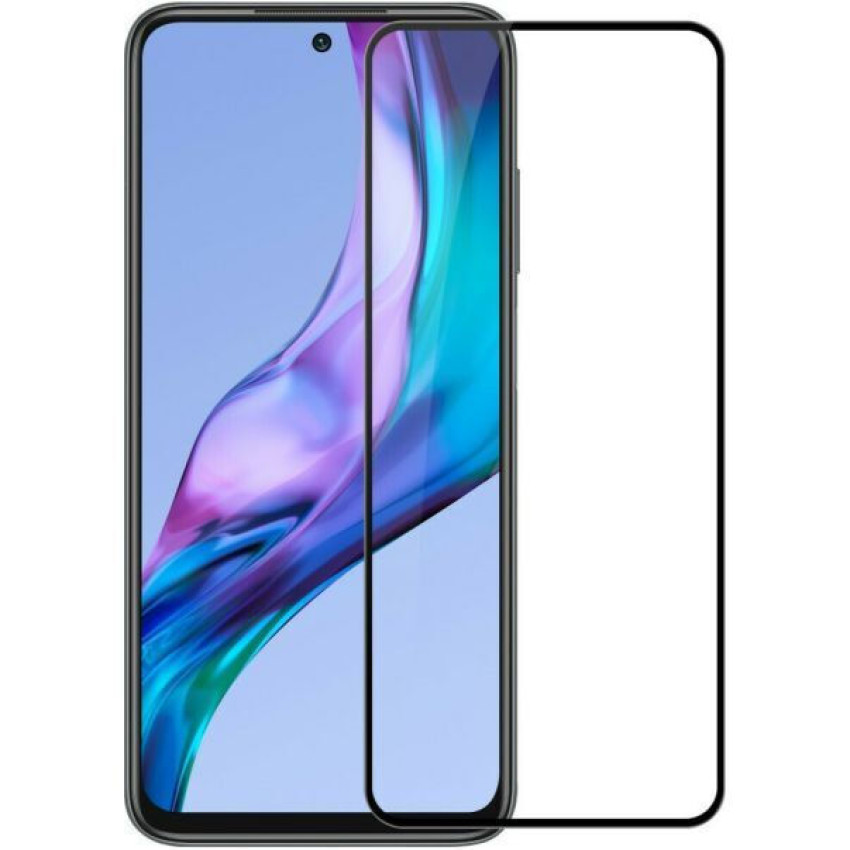 SIIPRO Full Cover Full Glue Tζαμάκι Προστασίας Οθόνης για Huawei Mate 20 Lite - Χρώμα: Μαύρο