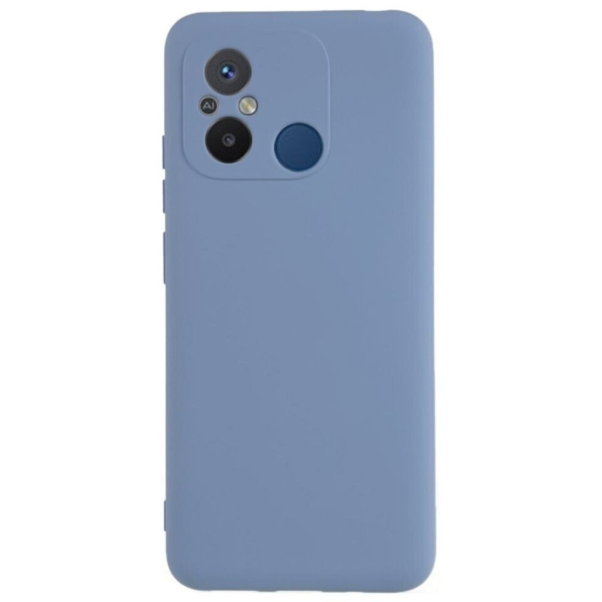 Θήκη Πλάτης Σιλικόνης Soft για Xiaomi Redmi 12C - Χρώμα: Απαλό Μπλέ