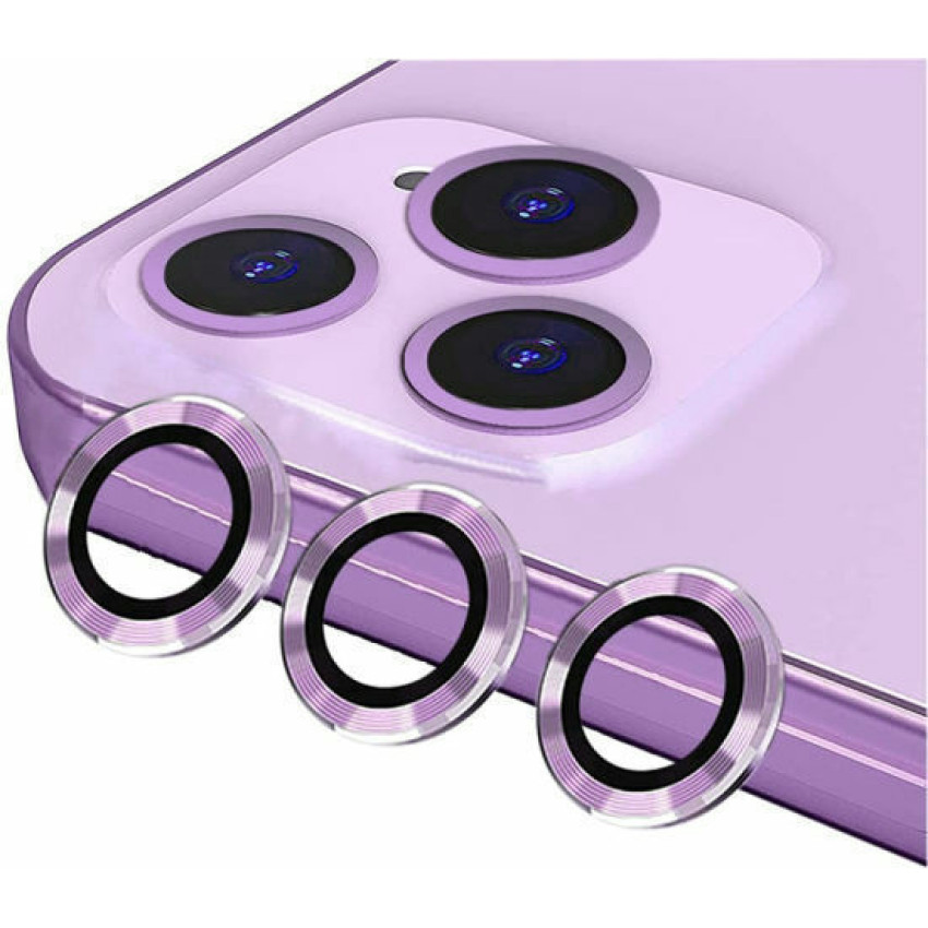 Τζαμάκι Προστασίας Κάμερας για iPhone 11 Pro Max - Χρώμα: Λιλά