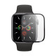 SiiPro Τζαμάκι Προστασίας Full Face Tempered Glass 9H για Apple Watch 40mm - Χρώμα: Μαύρο