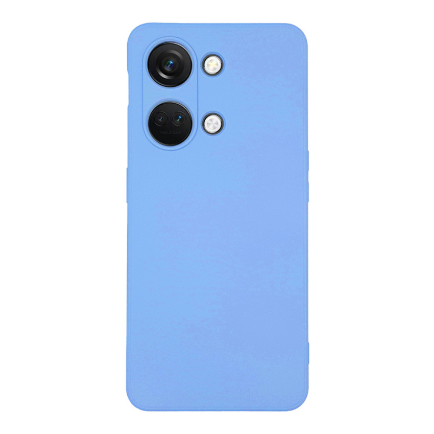 Θήκη Πλάτης Σιλικόνης Soft για Oneplus Nord 3 - Χρώμα: Γαλάζιο