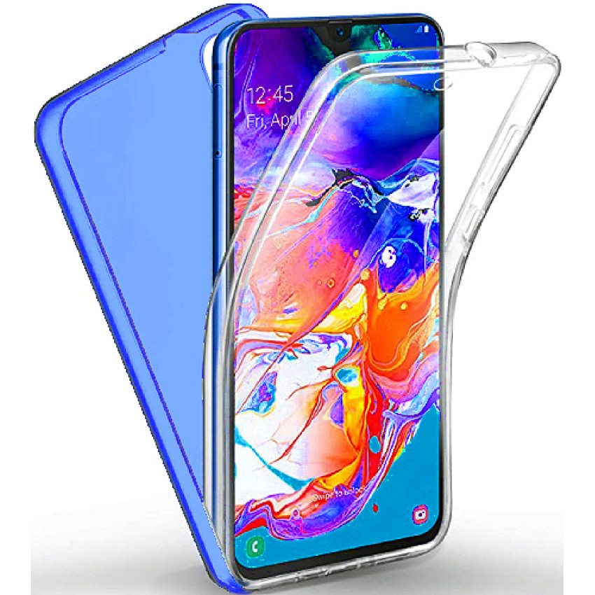 Θήκη Μπρος/Πίσω 360° για Xiaomi Redmi Note 10/Note 10S - Χρώμα: Μπλέ