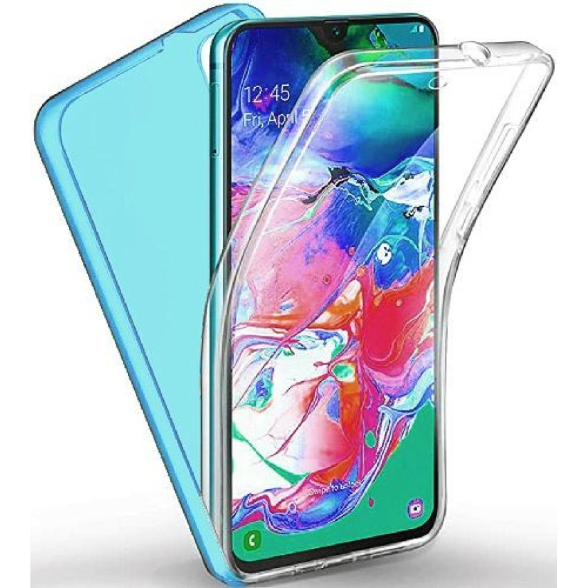 Θήκη Μπρος/Πίσω 360° για Xiaomi Redmi Note 10/Note 10S - Χρώμα: Γαλάζιο