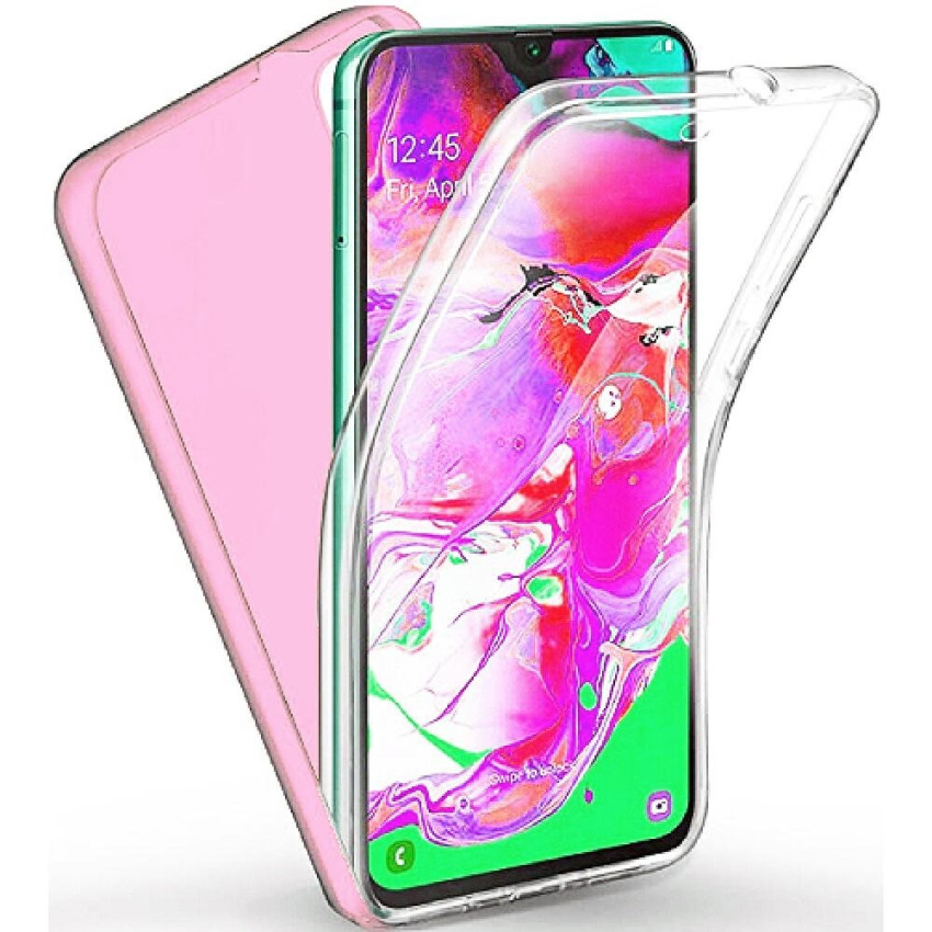 Θήκη Μπρος/Πίσω 360° για Huawei P40 Lite - Χρώμα: Ρόζ
