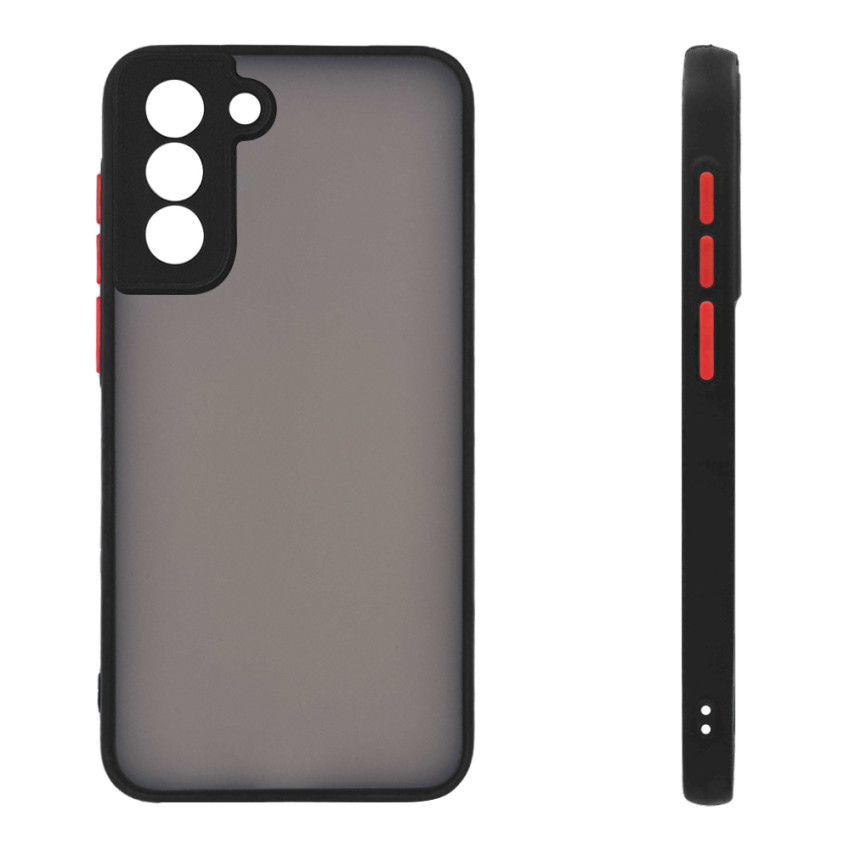 Πλαστική Σκληρή Θήκη Πλάτης Matte για Samsung Galaxy S24 Plus - Χρώμα: Μαύρο