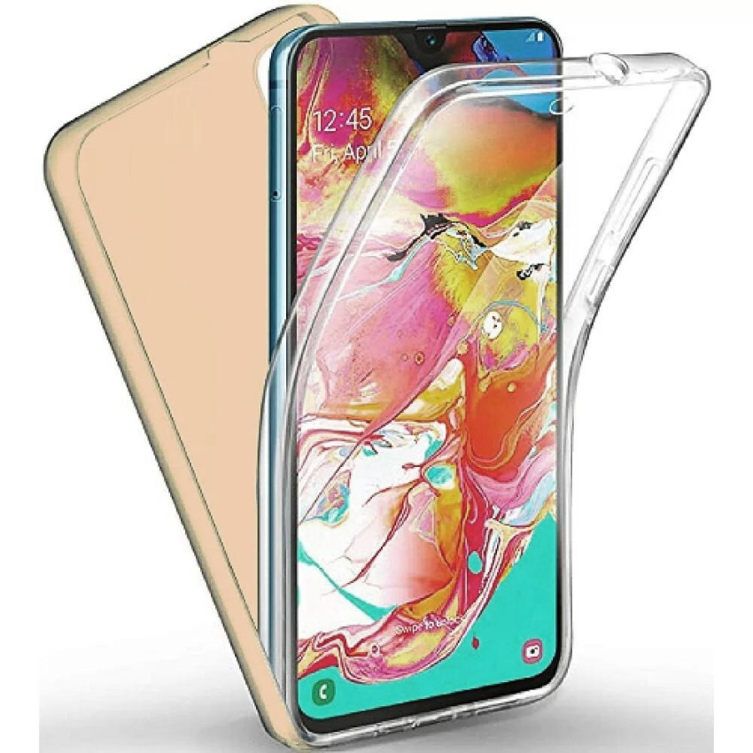 Θήκη Μπρος/Πίσω 360° για Huawei Y6 Prime 2018 - Χρώμα: Χρυσό
