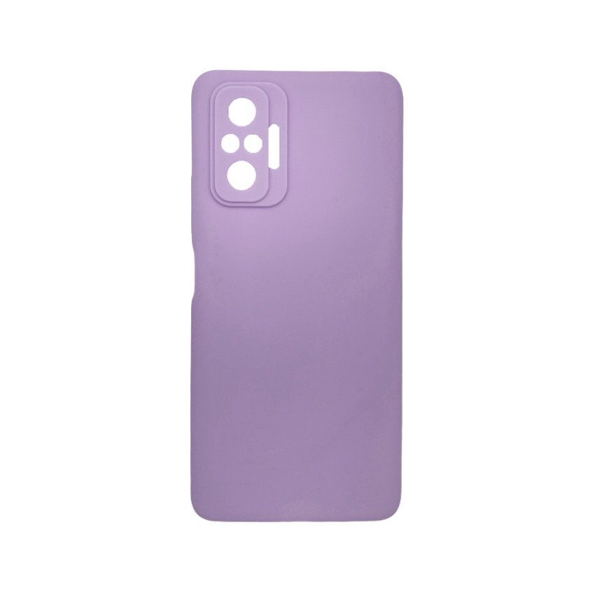 Θήκη Πλάτης Σιλικόνης Soft HQ για Xiaomi Redmi Note 10 Pro Χρώμα: Λιλά