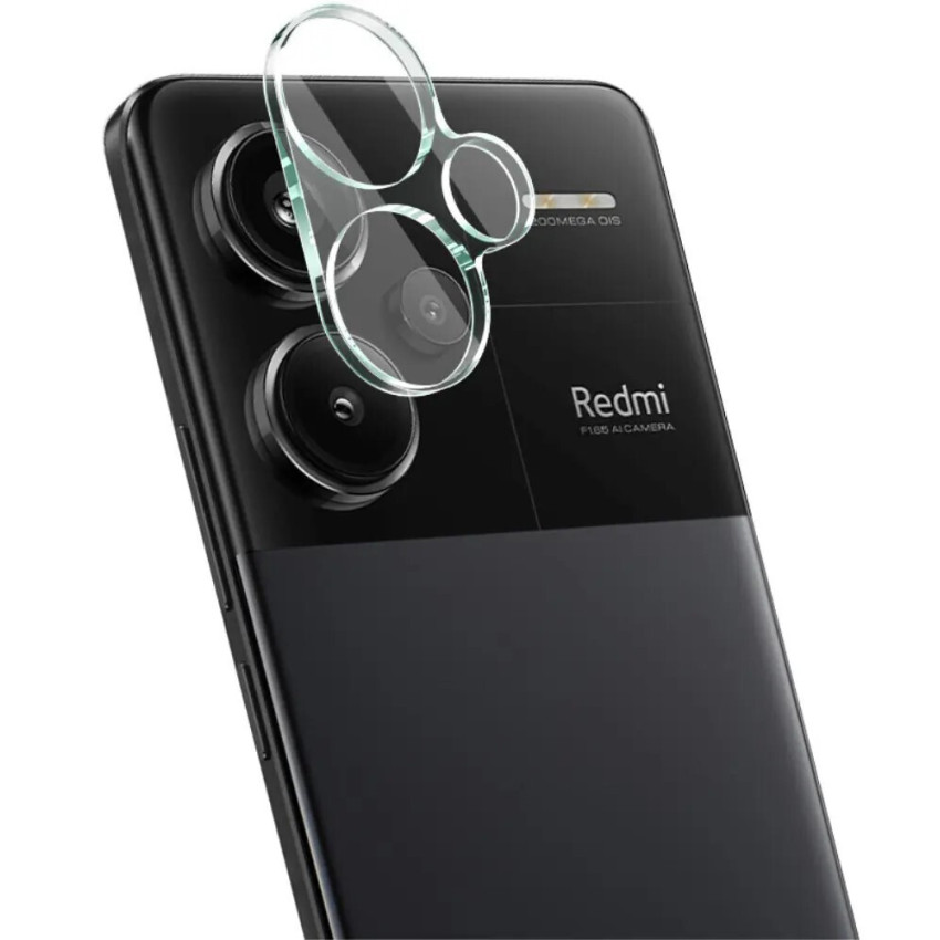 Full Cover Full Glue Tζαμάκι Προστασίας Πίσω Κάμερας για για Xiaomi Redmi Note 13 Pro Plus - Χρώμα: Διάφανο
