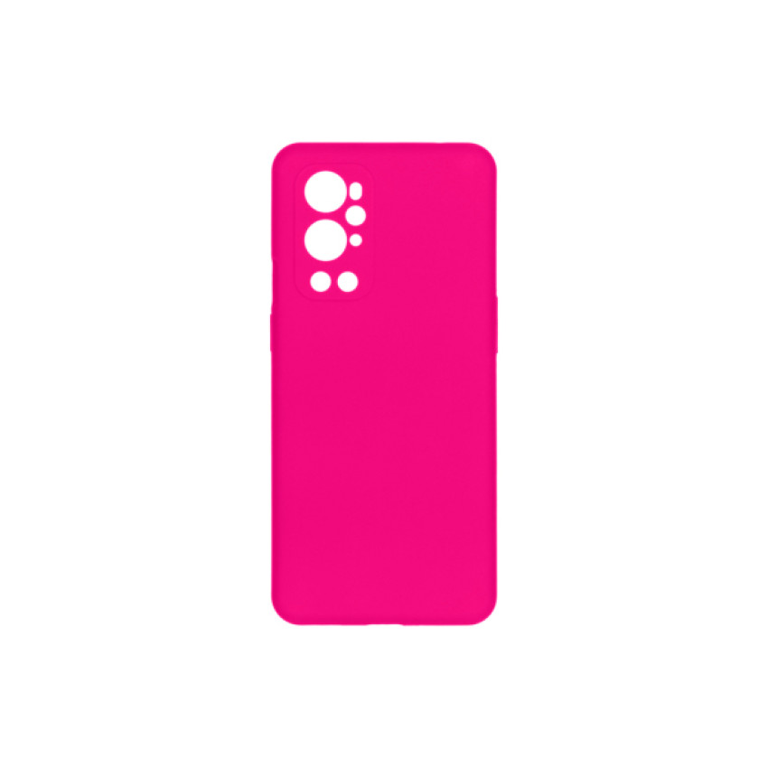 Θήκη Πλάτης Σιλικόνης Soft για Oneplus 9 Pro - Χρώμα: Φούξια