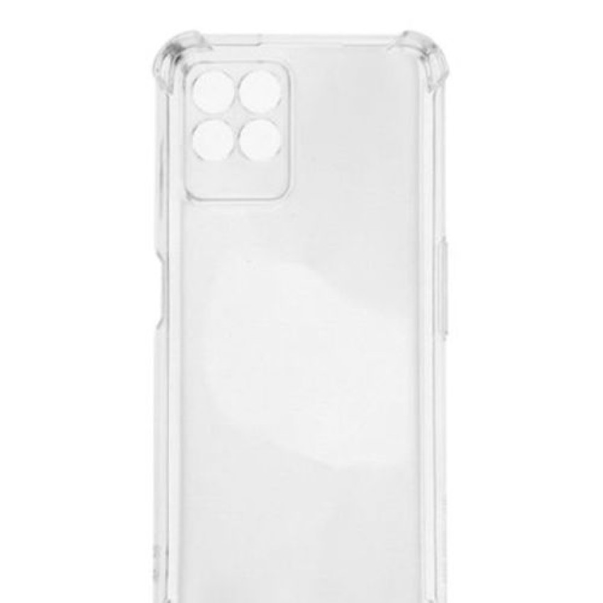 Θήκη Πλάτης Σιλικόνης AntiShock για Realme 8I - Χρώμα: Διάφανο