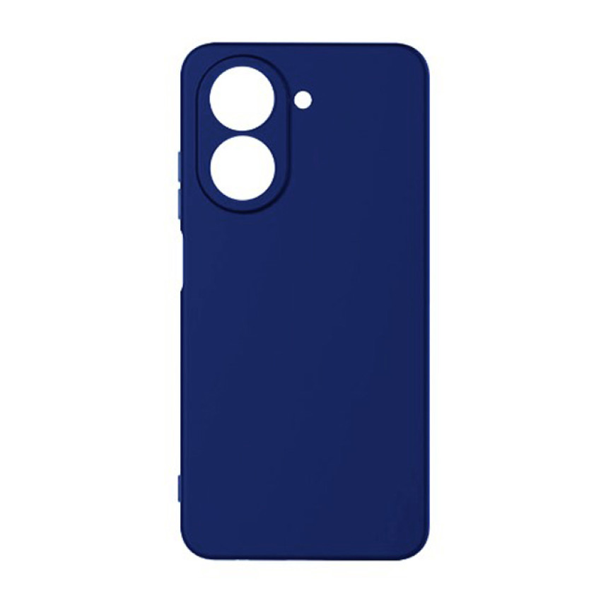 Θήκη Πλάτης Σιλικόνης Απλή για Xiaomi Redmi A5 - Χρώμα: Σκούρο Μπλε