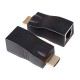 HDMI Extender By Cat-5e/6 to RJ45 Ethernet Network Support HDMI 2.0 4K / 2K - Χρώμα: Μαύρο