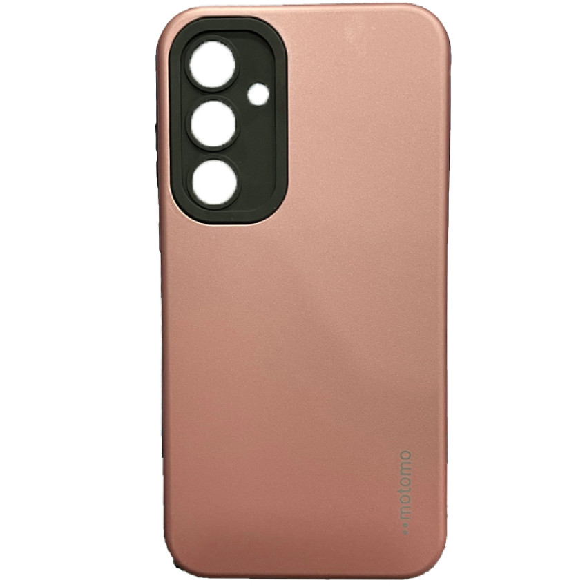 Σκληρή Θήκη Πλάτης Motomo για Samsung Galaxy A35 5G - Χρώμα: Ροζ Χρυσό