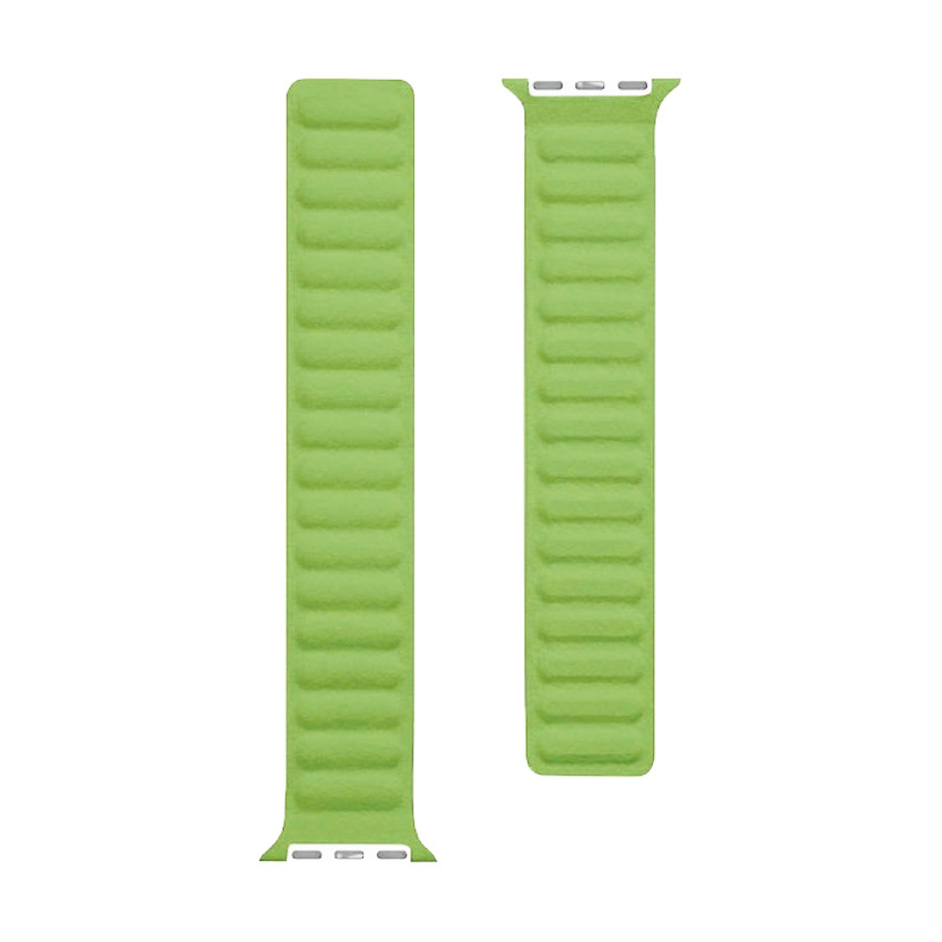 Μαγνητικό Λουράκι Σιλικόνης Wearables για SmartWatches 22mm Universal - Χρώμα: Λαχανί