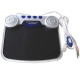 4 Θύρες USB HUB-Music Mouse Pad ZL200530069484.7 - Χρώμα: Μαύρο