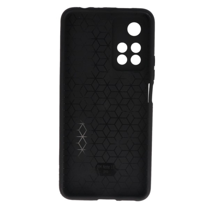 Σκληρή Θήκη Πλάτης Motomo για Xiaomi Redmi Note 11 Pro Plus 5G - Χρώμα: Μαύρο