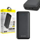 Awei P47K Power Bank με 2 Θύρες USB 5V 2.1A 20000mAh - Χρώμα: Μσύρο