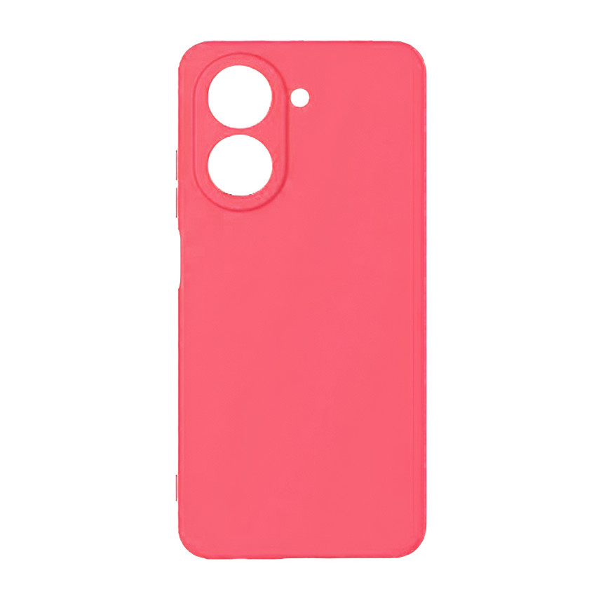 Θήκη Πλάτης Σιλικόνης Απλή για Xiaomi Redmi A5 - Χρώμα: Ροζ