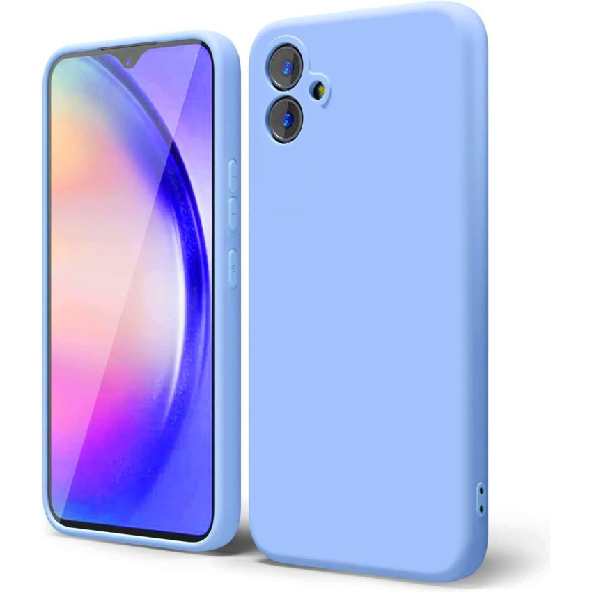Θήκη Πλάτης Σιλικόνης Soft για Samsung Galaxy A05 - Χρώμα: Γαλάζιο