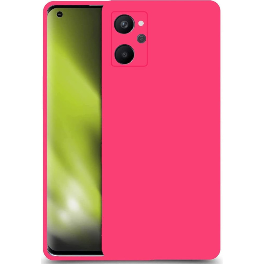 Θήκη Πλάτης Σιλικόνης Soft για Oppo A96 4G - Χρώμα: Φούξια