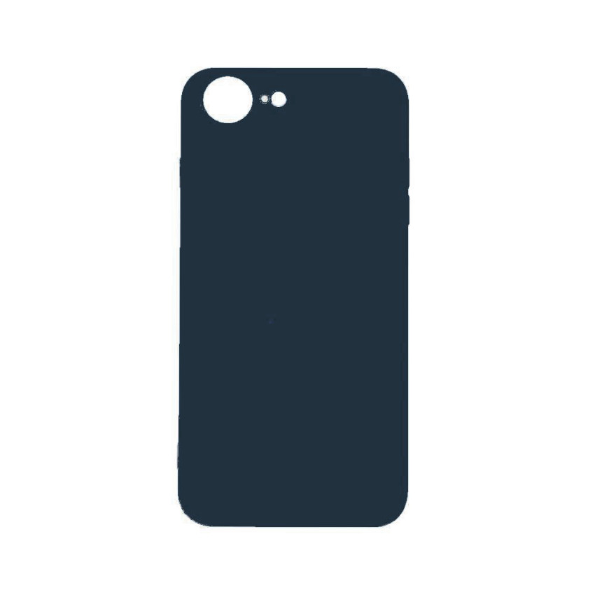 Θήκη Πλάτης Σιλικόνης Απλή για Apple iPhone 16e - Χρώμα: Σκούρο Μπλε