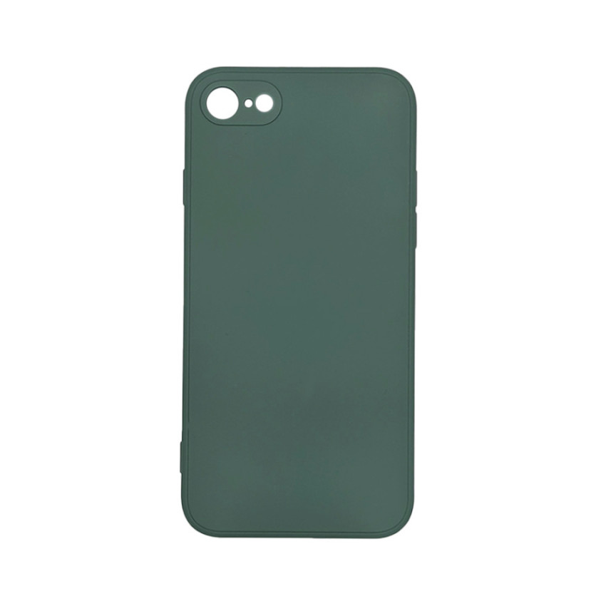 Θήκη Πλάτης Σιλικόνης Απλή για Apple iPhone 16e - Χρώμα: Σκούρο Πράσινο