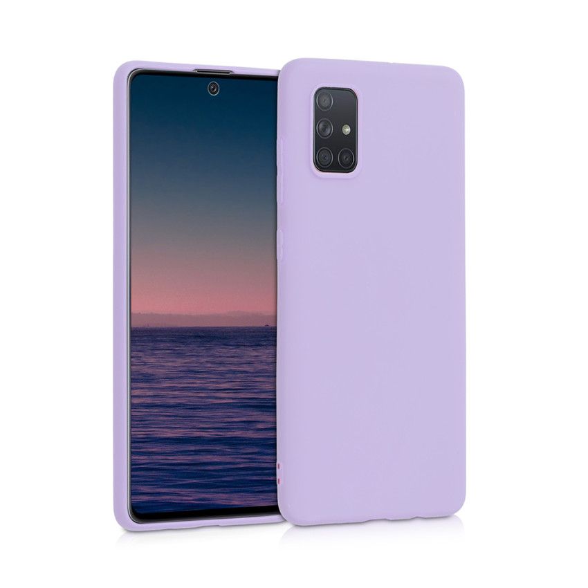 Θήκη Πλάτης Σιλικόνης Soft για Oppo Reno5 Z - Χρώμα: Λιλά