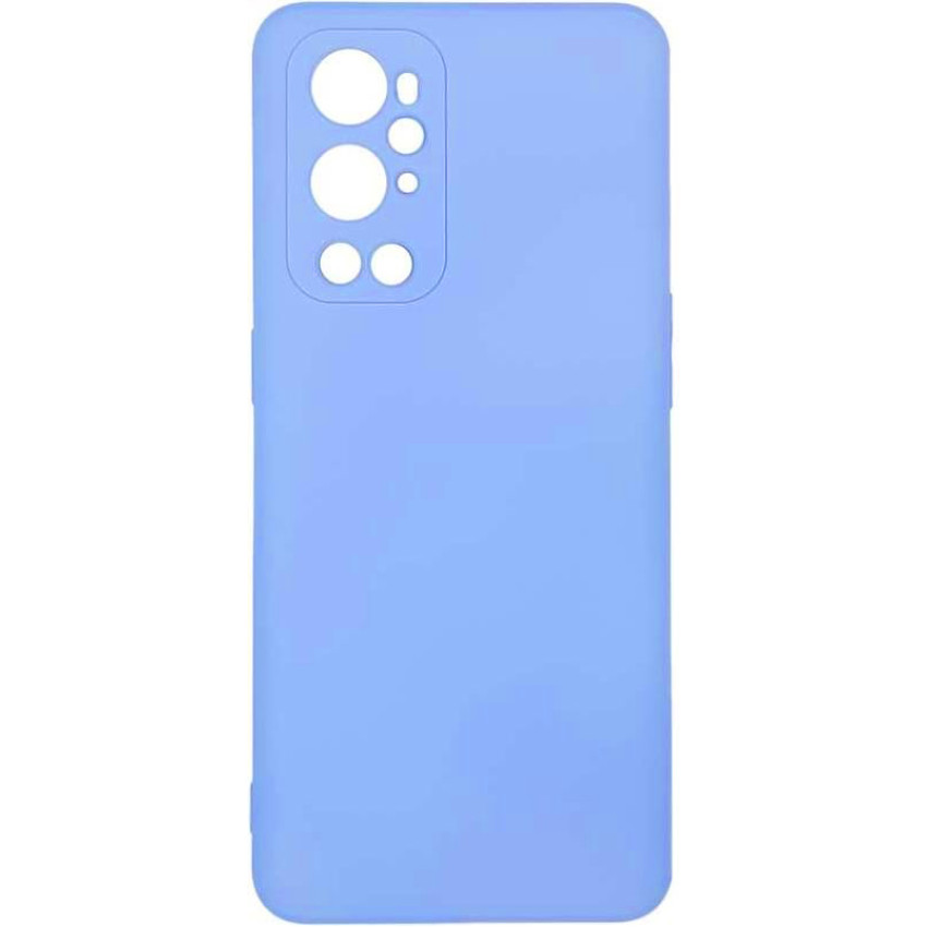 Θήκη Πλάτης Σιλικόνης Soft για Oneplus 9 Pro - Χρώμα: Γαλάζιο