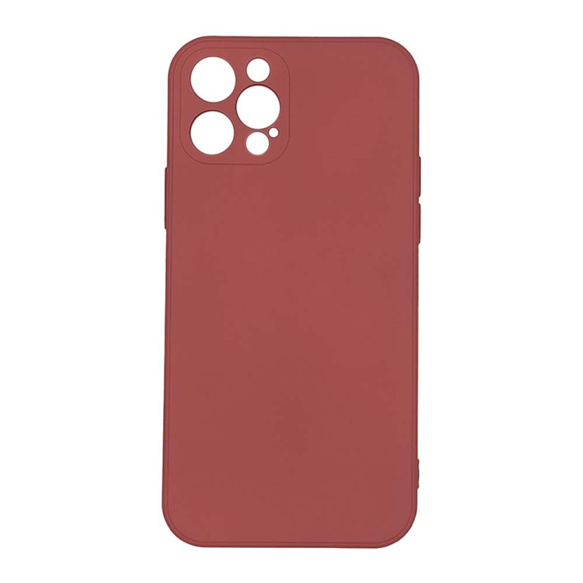 Θήκη Πλάτης Σιλικόνης Soft για Apple iPhone 14 Plus - Χρώμα: Μπορντό