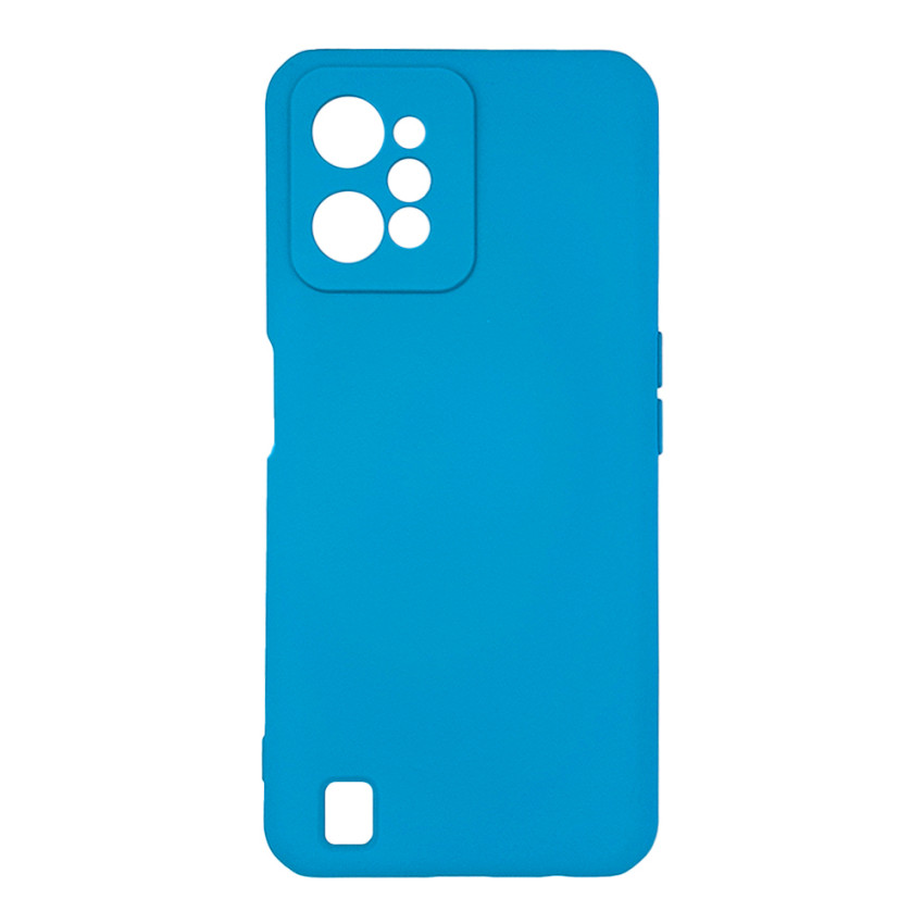 Θήκη Πλάτης Σιλικόνης Soft για Realme C31 - Χρώμα: Γαλάζιο