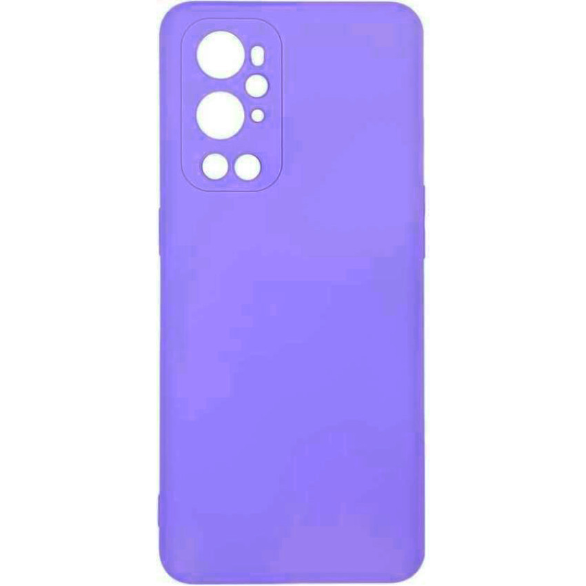 Θήκη Πλάτης Σιλικόνης Soft για Oneplus 9 Pro - Χρώμα: Λιλά