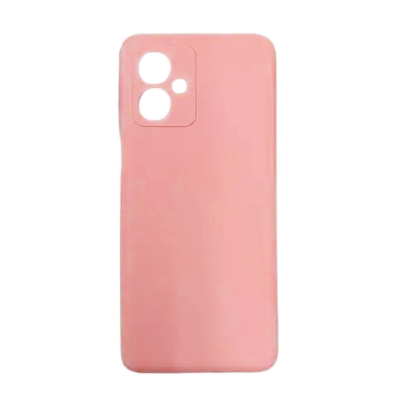 Θήκη Πλάτης Σιλικόνης Soft για Motorola G54 - Χρώμα: Ροζ