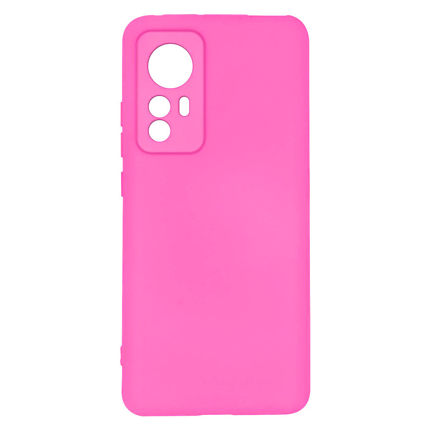 Θήκη Πλάτης Σιλικόνης Soft για Xiaomi Mi 12 Pro - Χρώμα: Φούξια