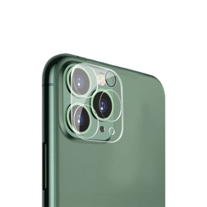 Full Cover Full Glue Tζαμάκι Προστασίας Πίσω Κάμερας για Apple iPhone 11 Pro/11 Pro Max/12 Pro - Χρώμα: Διάφανο
