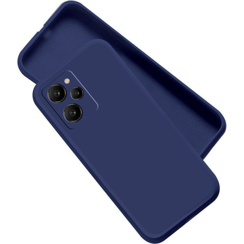 Θήκη Πλάτης Σιλικόνης Soft για Xiaomi Poco X5 Pro - Χρώμα: Σκούρο Μπλε