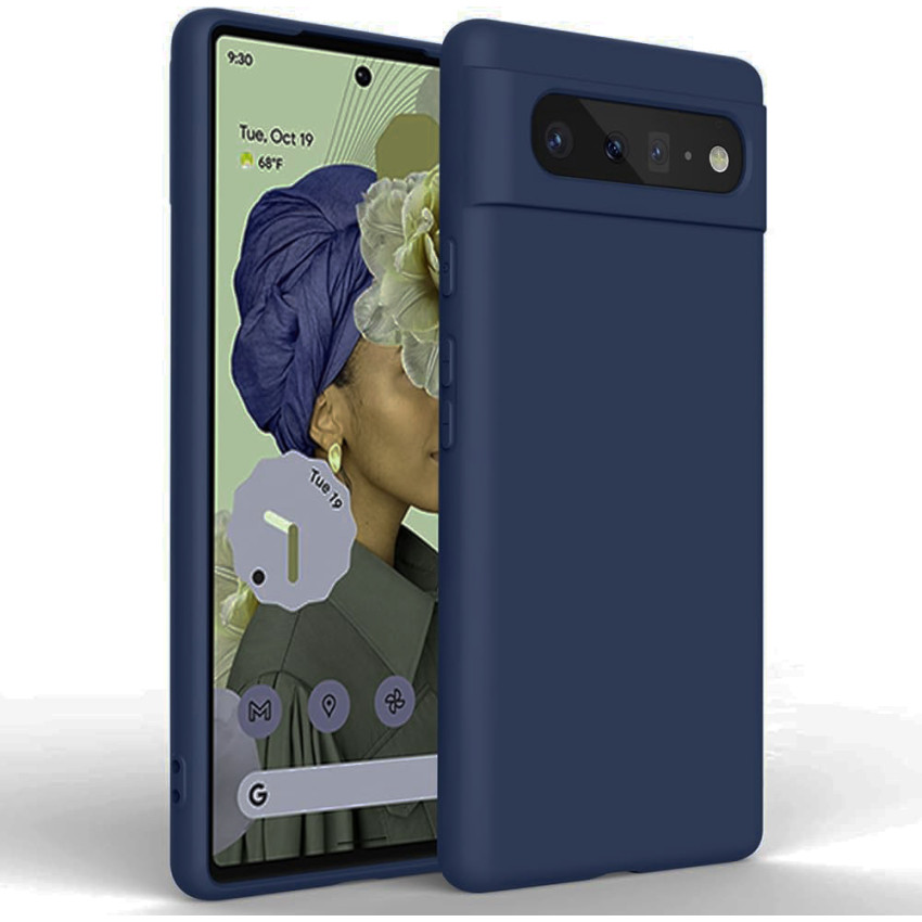 Θήκη Πλάτης Σιλικόνης Soft για Google Pixel 6 - Χρώμα: Σκούρο Μπλε