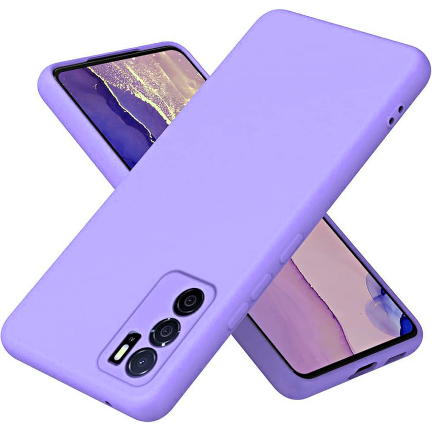Θήκη Πλάτης Σιλικόνης Soft για Oppo A16/A16S/A16R - Χρώμα: Λιλά