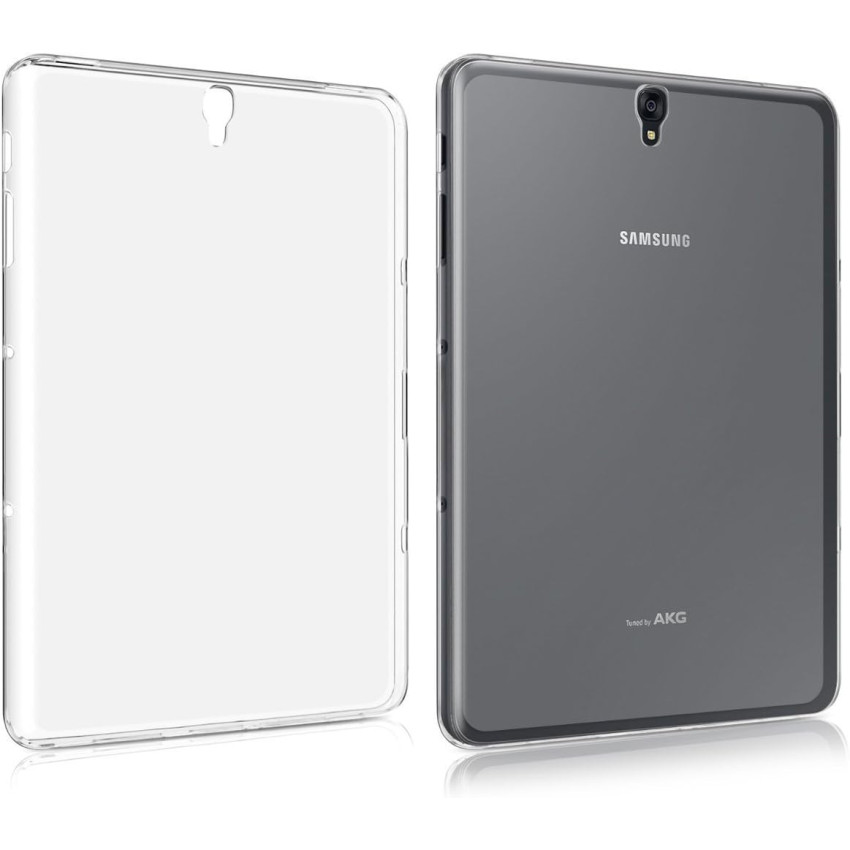 Θήκη Πλάτης Σιλικόνης Απλή για Samsung Galaxy Tab S3 9.7 T820/T825 - Χρώμα: Διάφανο