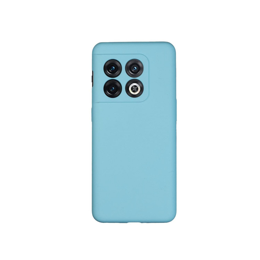 Θήκη Πλάτης Σιλικόνης Soft για Oneplus 10 Pro - Χρώμα: Γαλάζιο