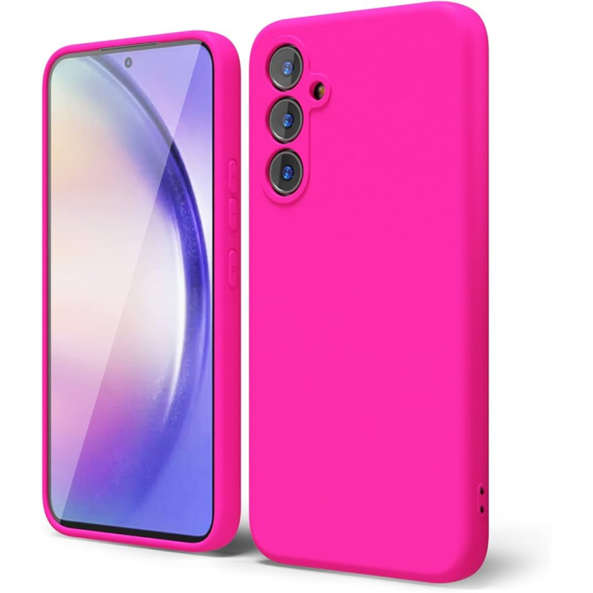 Θήκη Πλάτης Σιλικόνης Soft για Galaxy A16 5G - Χρώμα: Φούξια
