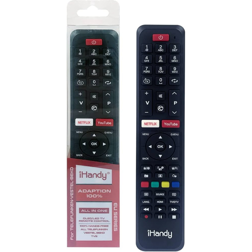 iHandy P020192 Συμβατό Τηλεχειριστήριο για Τηλεοράσεις TELEFUNKEN
