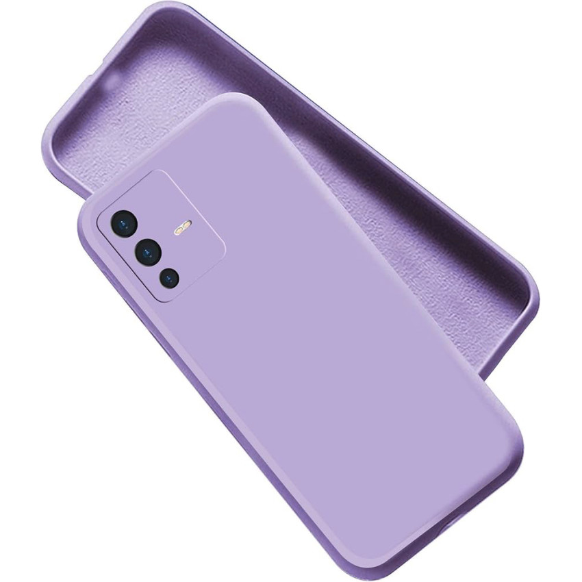 Θήκη Πλάτης Σιλικόνης Soft για Vivo V23 5G - Χρώμα: Λιλά